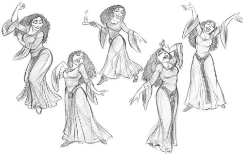 Mother Gothel Study By Jin Kim