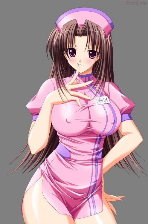 Sexy Anime Nurse - FUCK YEAH ECCHI! - Hot nurse with big breasts.