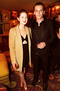 :  Bonnie Wright: Charles Finch/Chanel Pre-BAFTA Party  uau bby