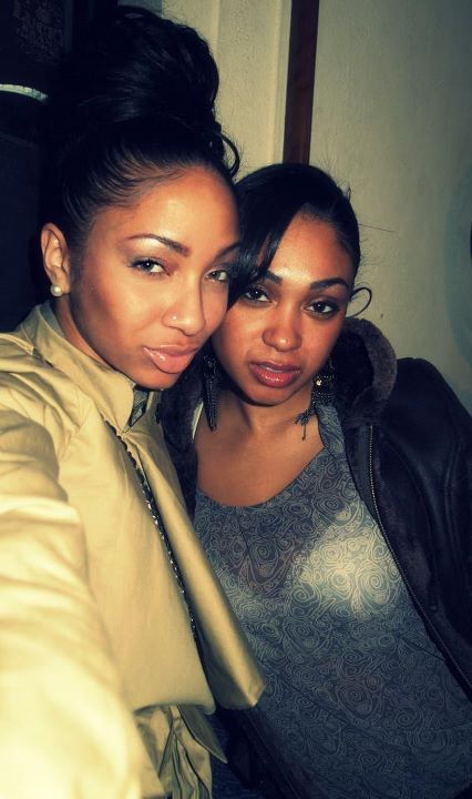 green-eyed-monsta:  me &amp; my boo lamonica 