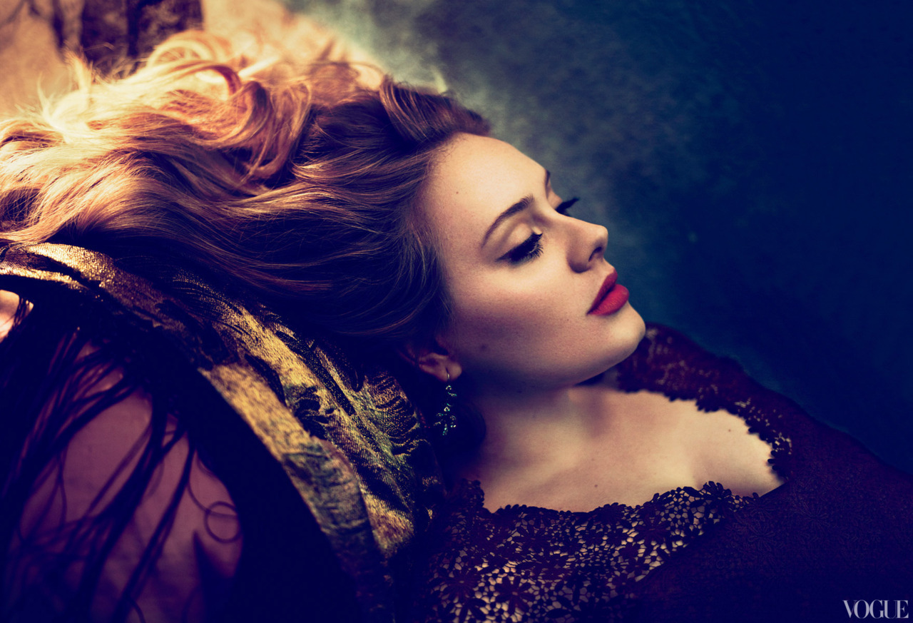 j-levi:  Adele : Vogue March 2012 : The Power Issue 