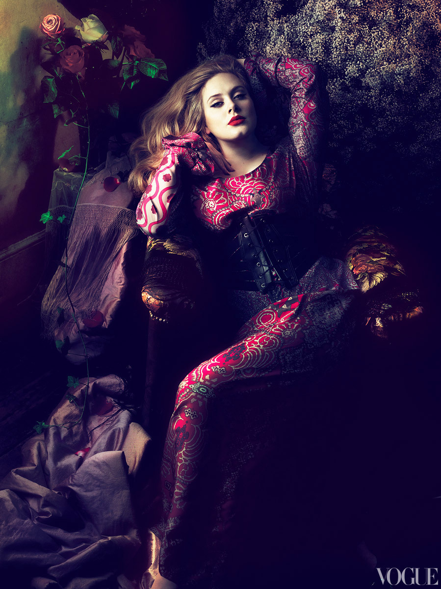 j-levi:  Adele : Vogue March 2012 : The Power Issue 