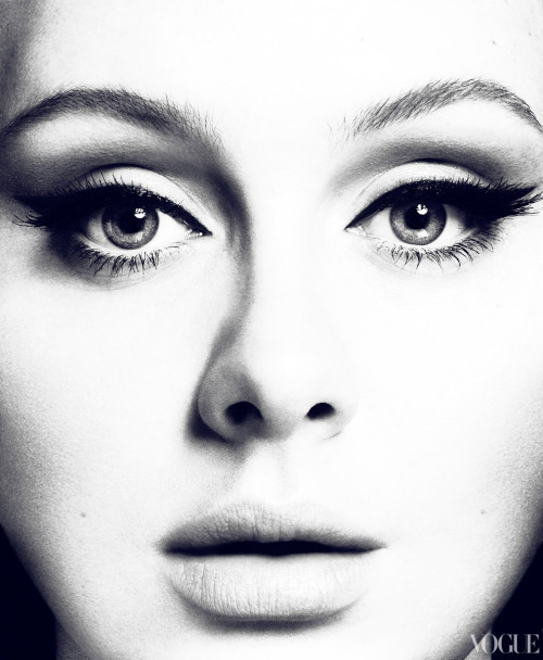 bilius:  thelooselips:  Adele by Mert &amp; Marcus for Vogue US March 2012Following the singer&r