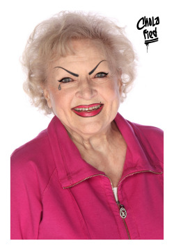 cholafied:  Chola Betty White aka Lady Casper