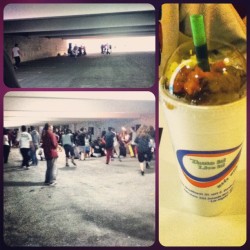 A day well spent. Common Ground midyear, and Volcano Tea! Hoping my friends make it! (Taken with instagram)