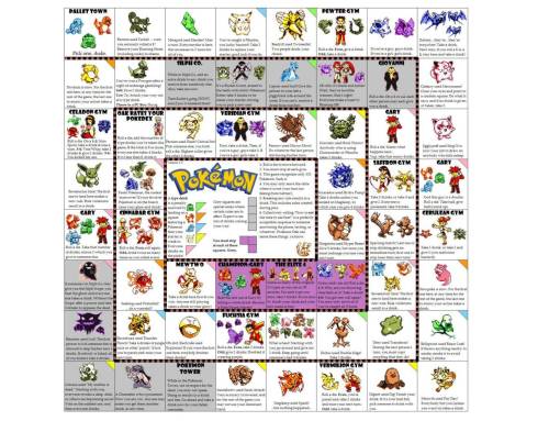 Pokemon Drinking Board Game
So you want to be a Pokemon Master? Redditor Menace64 created a drinking board game based on the first generation of Pokemon Games. The game is simple and easy to follow (a big plus for drinking games), requiring players...
