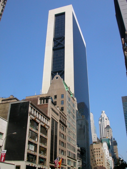 Solow Building, New York City, project by Gordon Bunshaft.