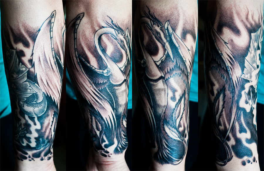 fuckyeahtattoos:  My phoenix all done, made by Mårten Berg @ Zoi tattoo Stockholm.