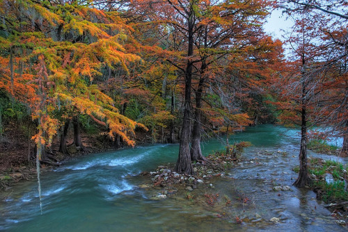 by Jim Nix / Nomadic Pursuits on Flickr. Guadalupe River near Gruene in Comal County, Texas, USA.
