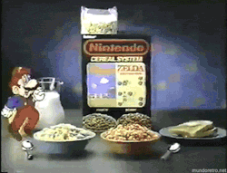 mundo-retro:  Nintendo Cereal System commercial