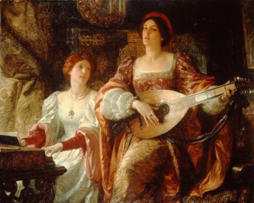 The Duet, Sir Francis Dicksee
