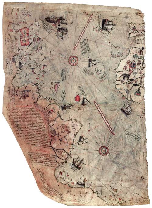 Piri reis map