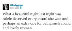 lolgagas:  Thank you Gaga, now enough with