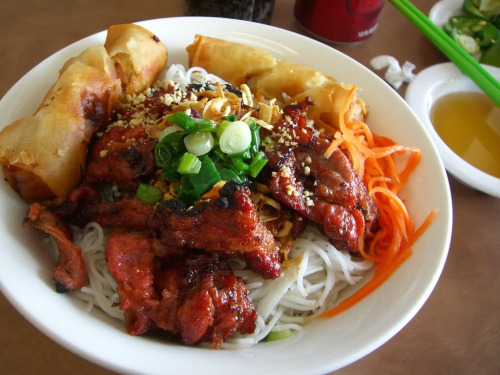 Vietnamese BBQ pork vermicelli