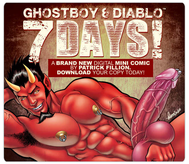 classcomics:  7 Days with Ghostboy and Diablo! A BRAND NEW Digital Mini-Comic written