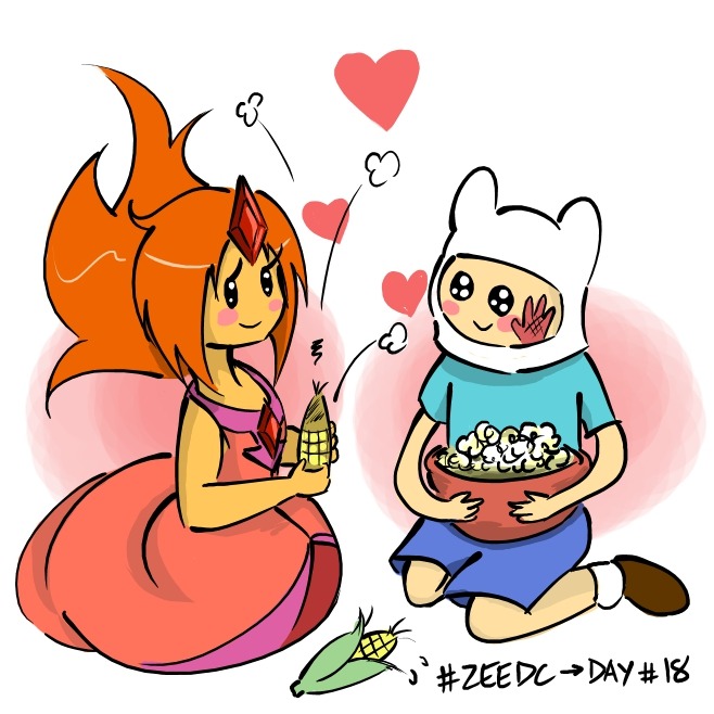 Zee&rsquo;s Drawing Challenge - Day #18 [Popcorn] I approve.