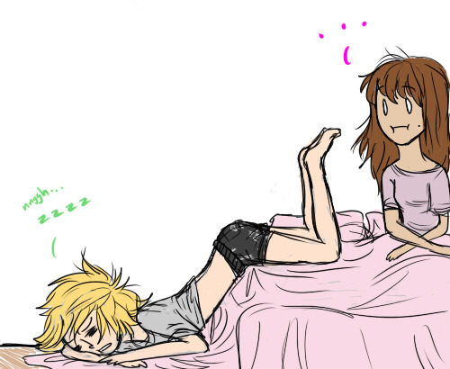 More morning!Faberry and sleepy!Quinn with a confused Rachel. She didn&rsquo;t
