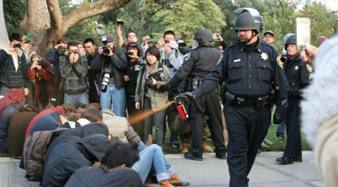 thepeoplesrecord:  The police brutality of Occupy Wall Street  Revolution has never come easily.  