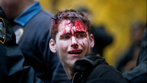 thepeoplesrecord:  The police brutality of Occupy Wall Street  Revolution has never come easily.  