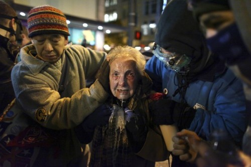 thepeoplesrecord:  The police brutality of Occupy Wall Street  Revolution has never come easily.  