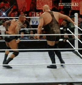 wrasslormonkey:  Clearly Orton sand bagged himself