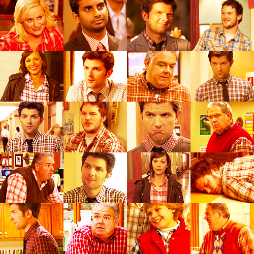 littlebitobsessed:tobiasfunkes:parks & plaid#this is why Ben fell in love with Pawnee