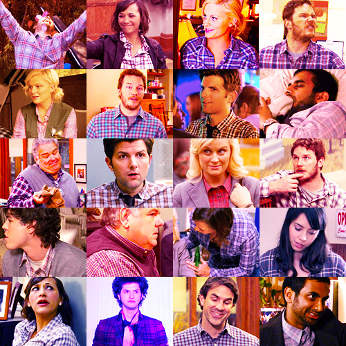 littlebitobsessed:tobiasfunkes:parks & plaid#this is why Ben fell in love with Pawnee