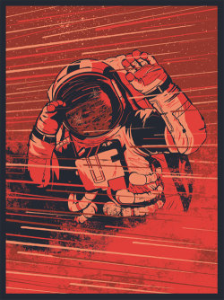 weandthecolor:  Olympus Mons - Poster 3-color screen printed art print by graphic designer and illustrator Ryan Lynn. via: MAG.WE AND THE COLORFacebook // Twitter // Google+ // Pinterest 