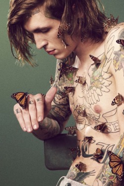 the butterfly boy, so cute