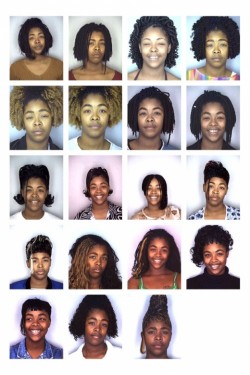 i love the mugshots with the same hair because