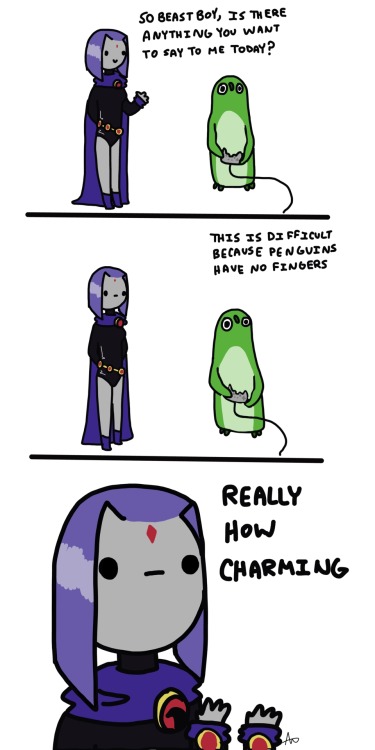 beastboybothersraven:  09 happy tuesday dirtbags. all 1356 of you i have a date with darksiders  01001100