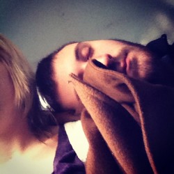 This always what happens when someone sits with me on a bus&hellip;I become their pillow. (Taken with instagram)