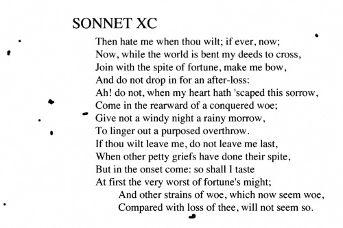 sonnets