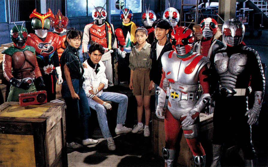 Himitsu Sentai Blog All Ranger Onyomugan3 南光太郎と１０人ライダー 仮面ライダーｂｌａｃｋ ｒｘ The