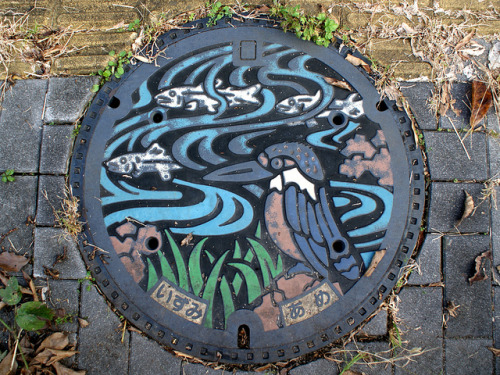 Izumi Osaka manhole cover 2 （大阪府和泉市のマンホール２） on Flickr.