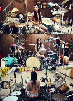 cold-soul:  there are a lot of things in this picture i want to bang… none of them are drums.