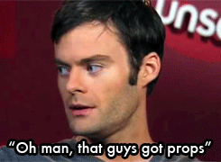 bludragongal:  directiontoperfecti0n:  Bill Hader on his SNL audition  I feel like this is pretty mu