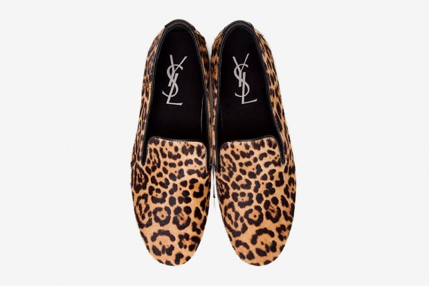 theclassyissue:   Yves Saint Laurent 2012 Spring/Summer Hair Calf Jack Loafers  