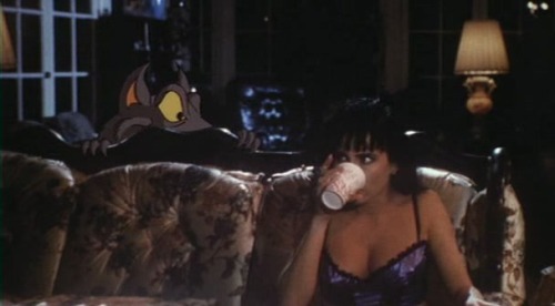 nakedsingersandmusicians:  moviesmonamour:  Madison Stone Evil Toons (1992, Fred Olen Ray)  Happy Halloween!