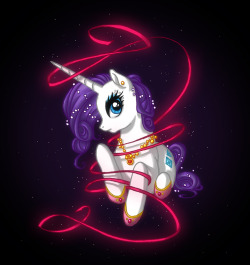 girlsbydaylight:  Rarity by *Malliya  M'lady.