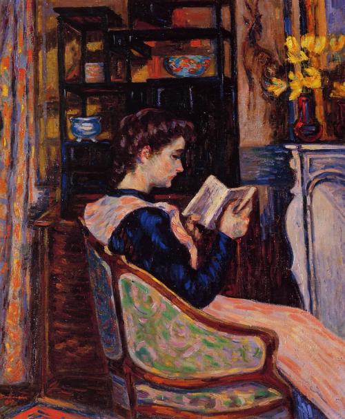 Mademoiselle Guillaumin Reading, Armand Guillaumin