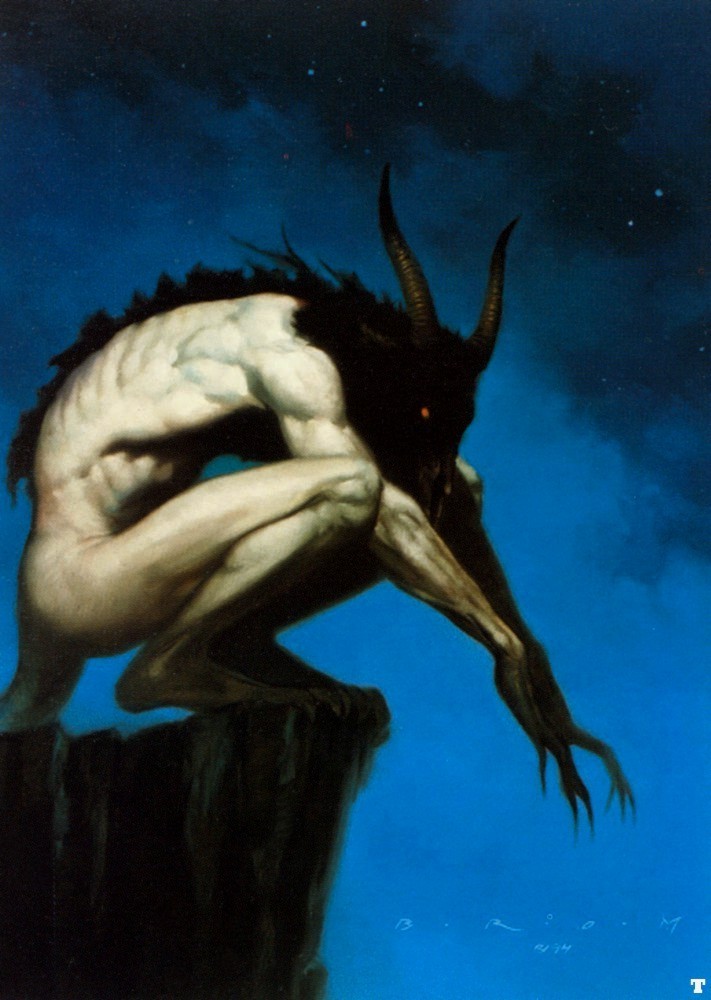 graveyarddirt:  Artwork by Gerald Brom. 
