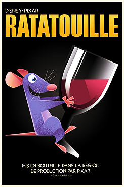  Des affiches pour Ratatouille. 