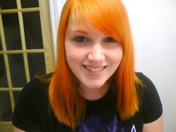 homonatural:  Orange hair :) 