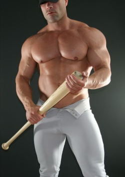 fuckyeahpecs:  Sexy baseball pecs