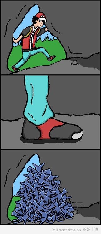 9gag:  If you ever played pokemon you know what it mens  m