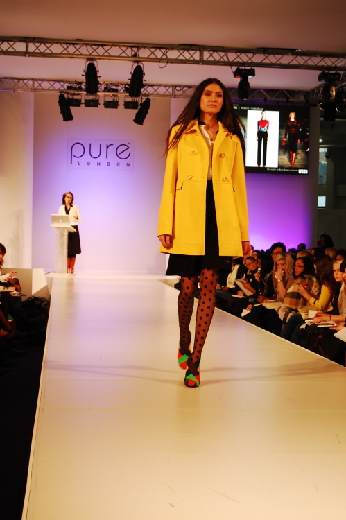 I attended Pure London on Tuesday to source inspiration and styling for the fifth issue of Third Flo