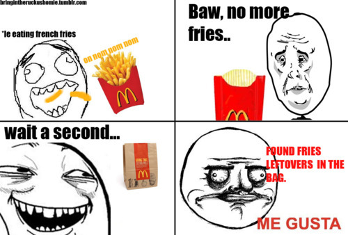 megustacomic:  Me Gusta Comic - Bag Fries 