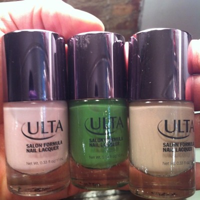 Love all the polishes! #ultaatnyfw (Taken with instagram)