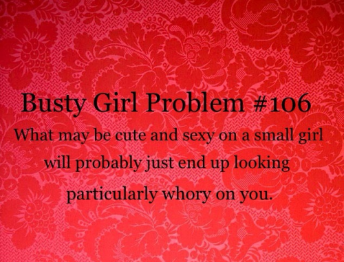 Porn Busty Girl Problems photos